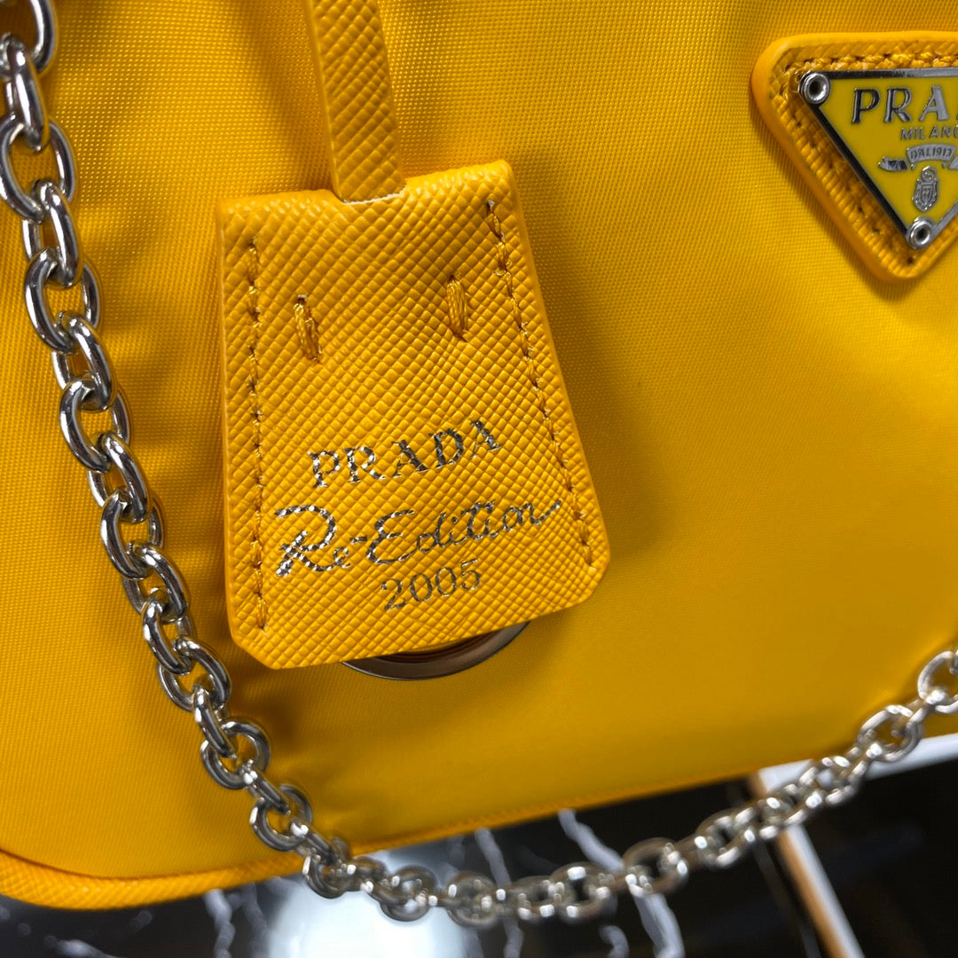 PRA HOBO 22 BAG IN AMBER YELLOW RE-NYLON mysite