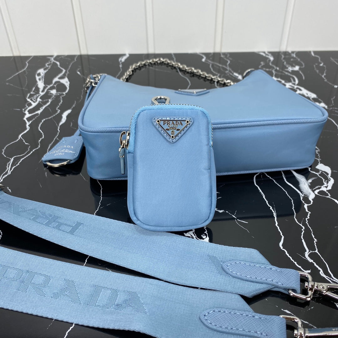 PRA HOBO 22 BAG IN CERULEAN BLUE RE-NYLON mysite