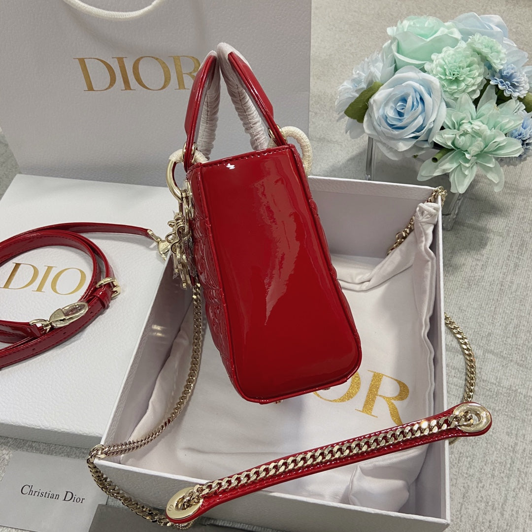 mini lady 17 red patent calfskin mysite