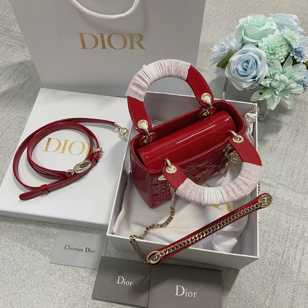 mini lady 17 red patent calfskin mysite