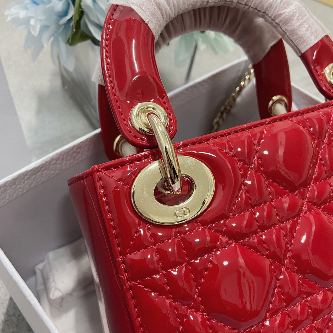 mini lady 17 red patent calfskin mysite