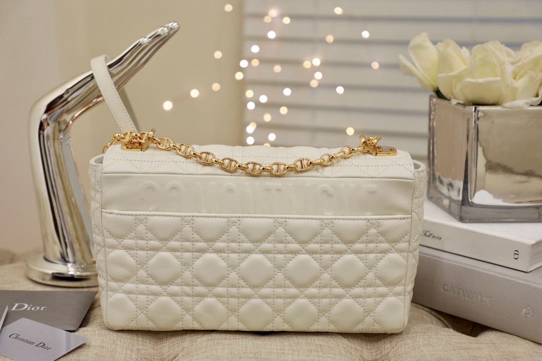 LARGE CARO BAG 28 WHITE CALFSKIN mysite