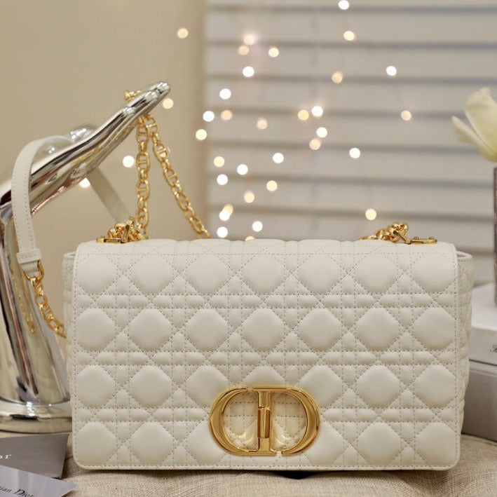 LARGE CARO BAG 28 WHITE CALFSKIN mysite