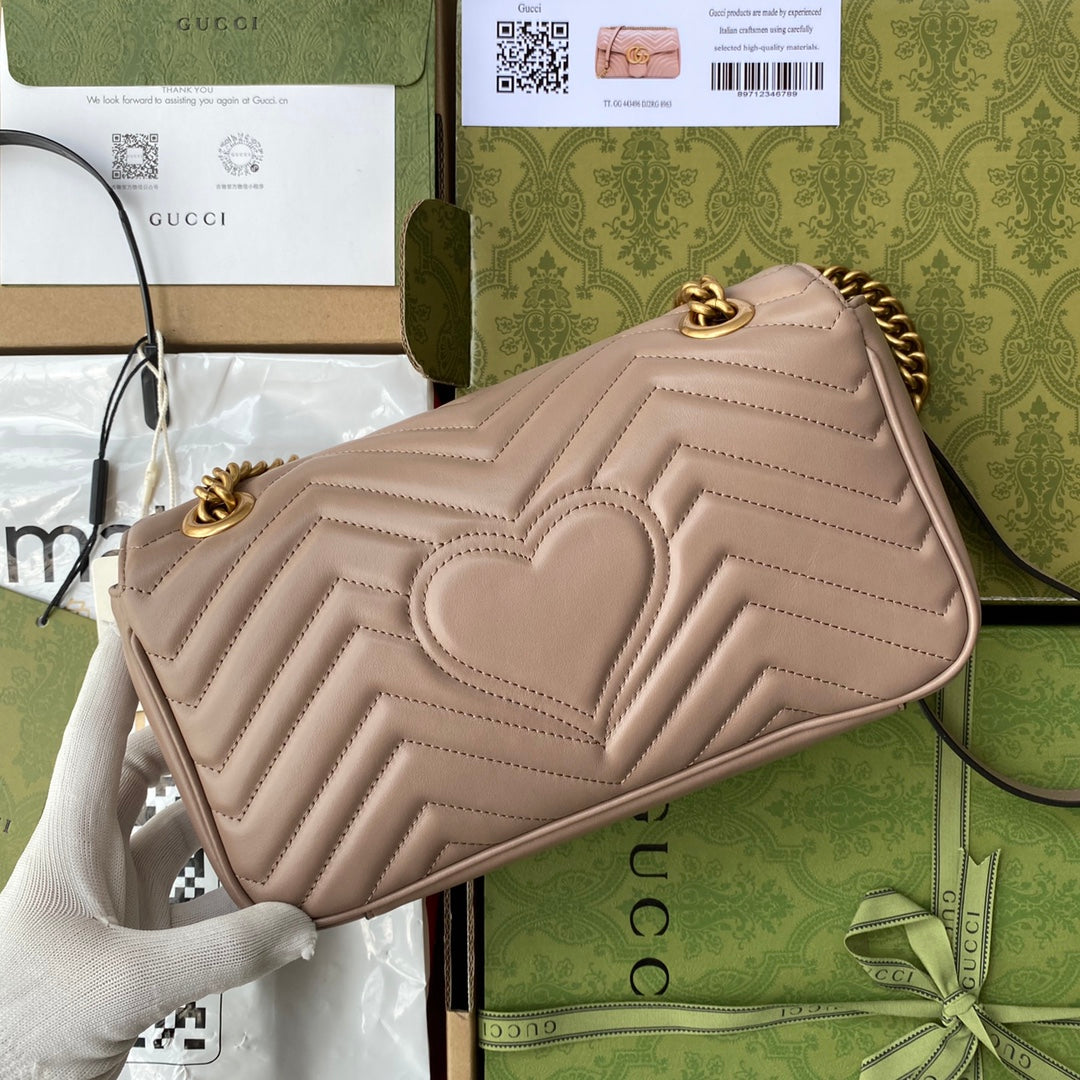 gg marmont 26cm beige calfskin gold hardware mysite