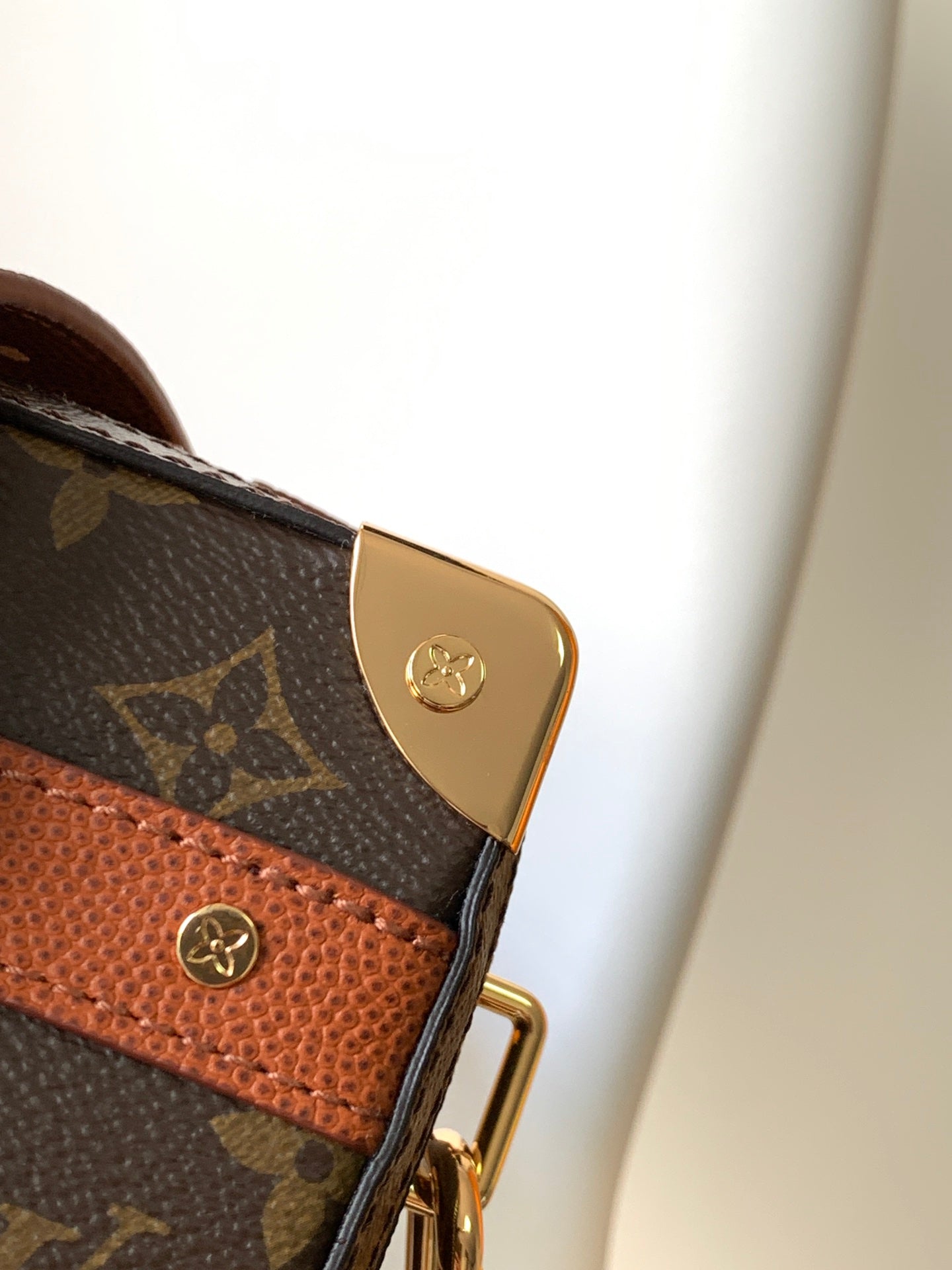 LV x NBA Handle Trunk Bag 21.5cm Brown Monogram Canvas GHW mysite