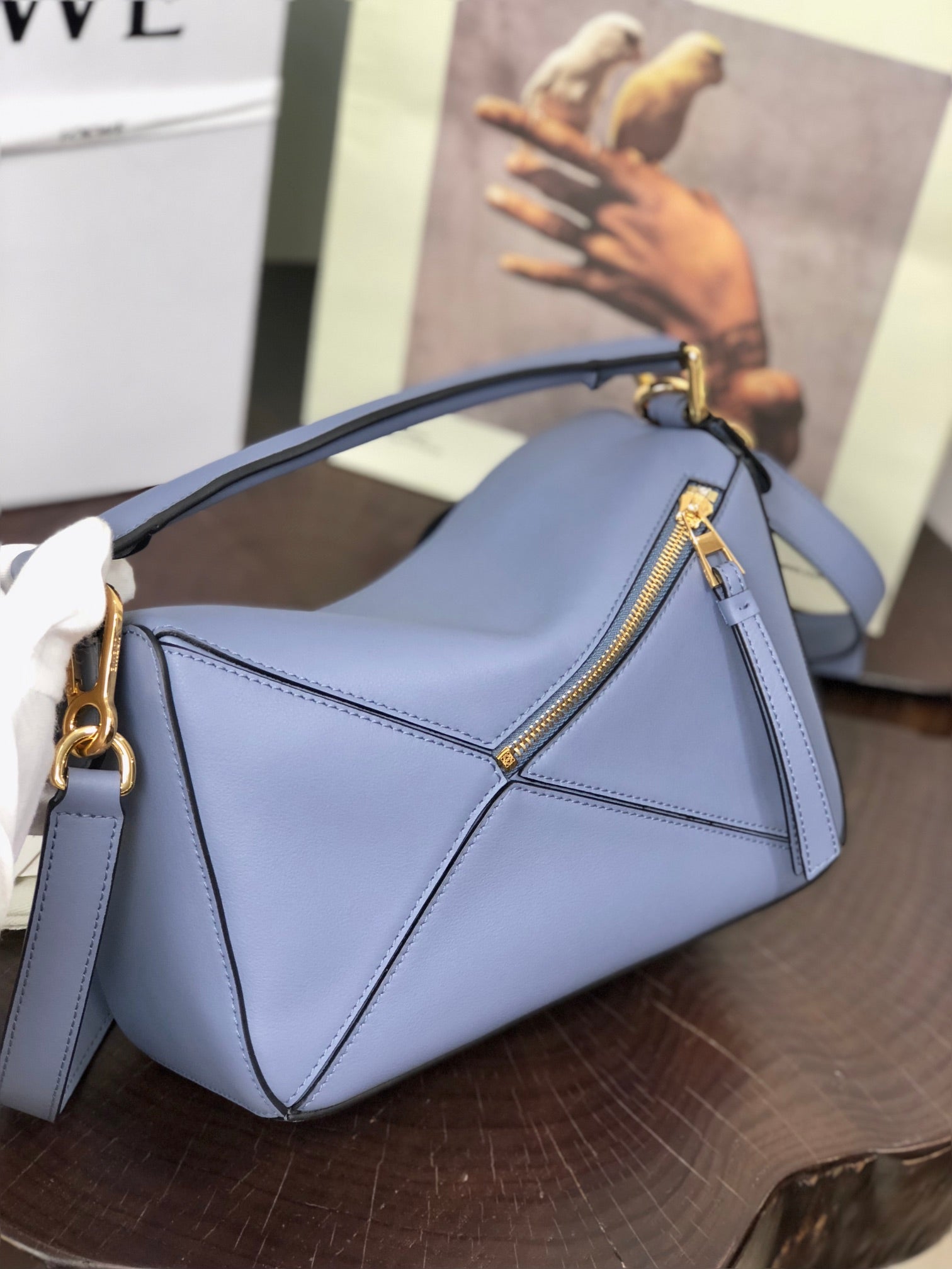 SMALL PUZZLE 24 BAG IN CLASSIC LIGHT PURPLE CALFSKIN mysite