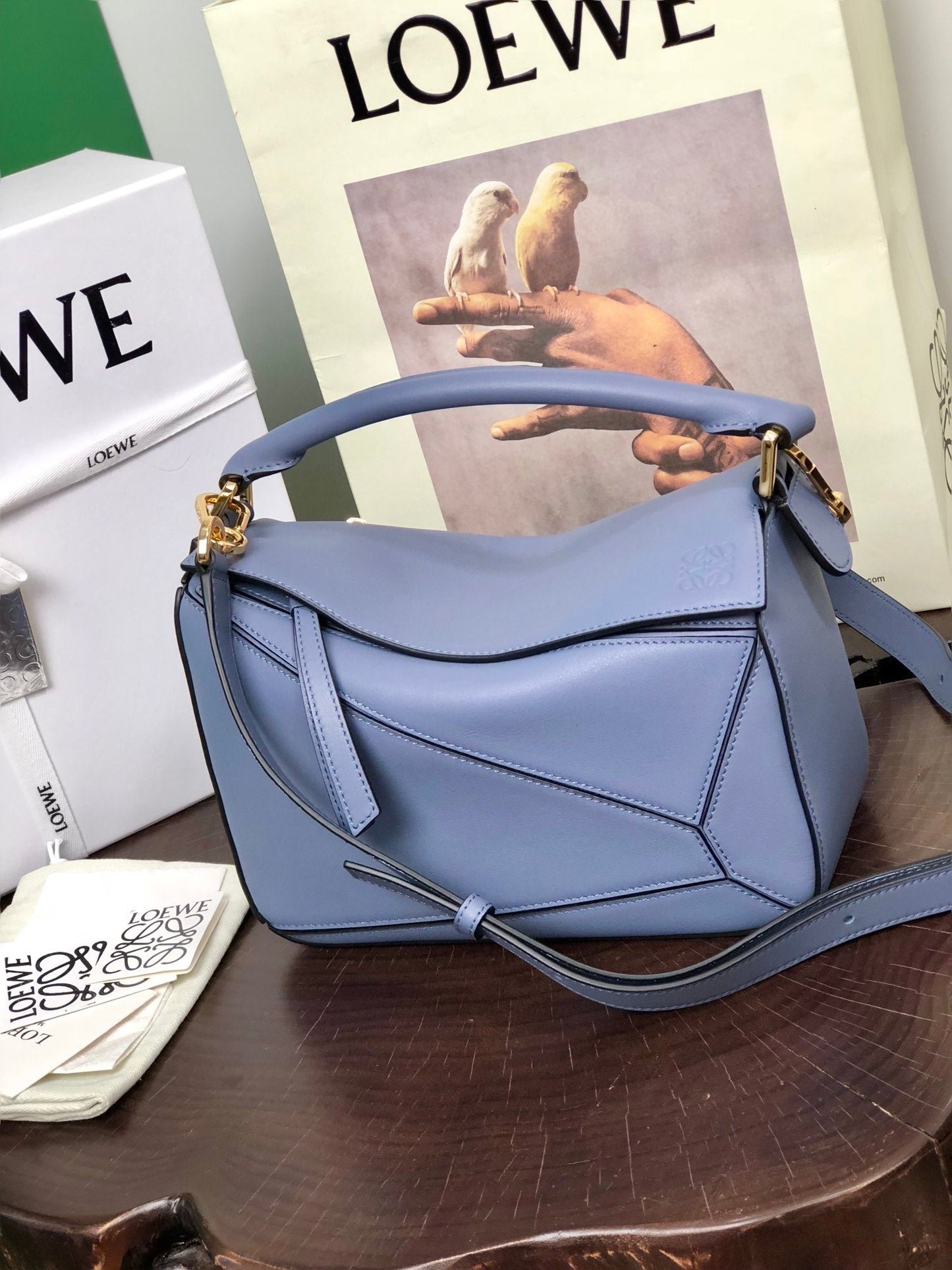 SMALL PUZZLE 24 BAG IN CLASSIC LIGHT PURPLE CALFSKIN mysite