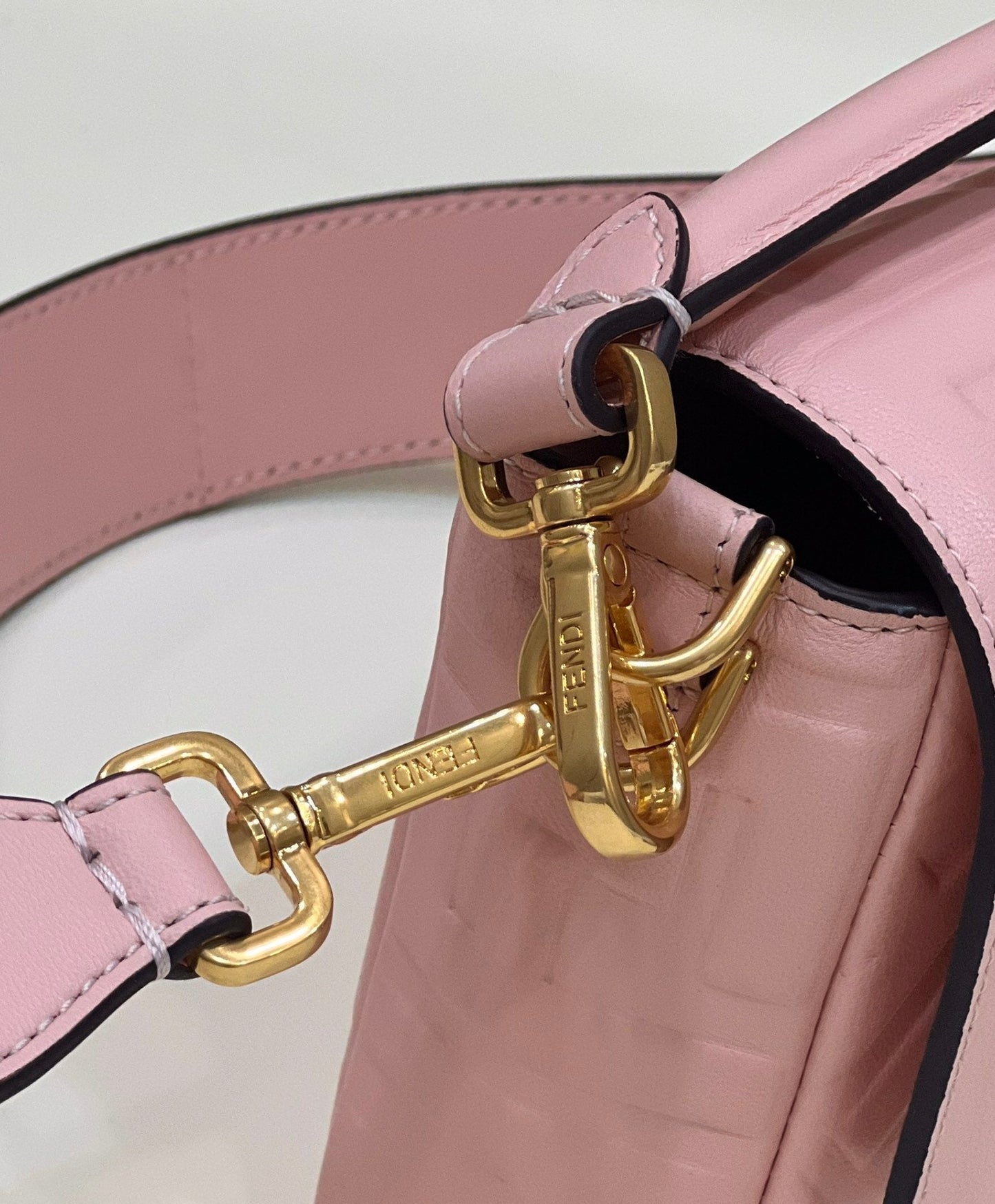 Baguette 27cm Pink Lambskin Gold Hardware mysite