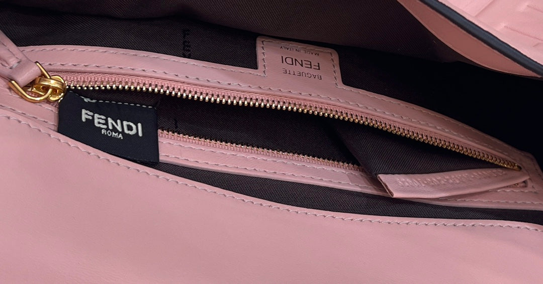 Baguette 27cm Pink Lambskin Gold Hardware mysite