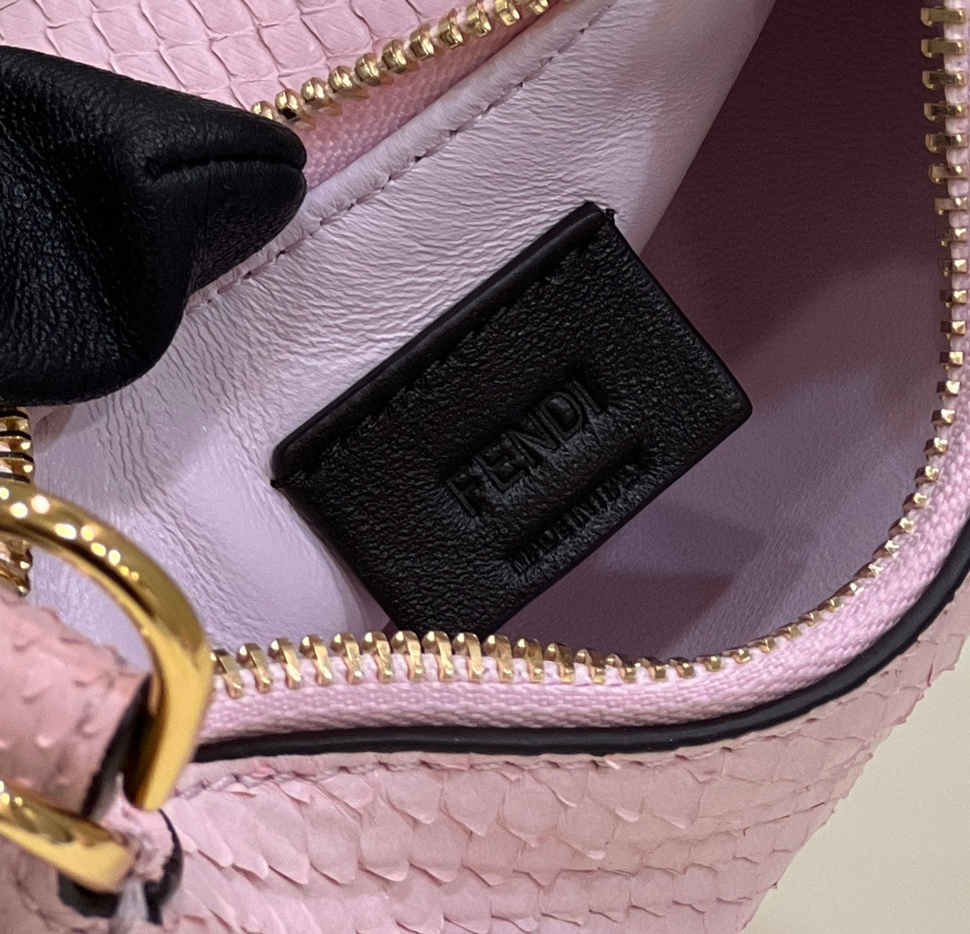 FENDIGRAPHY MINI 16 BAG IN LIGHT PINK CALFSKIN GOLD HARDWARE mysite