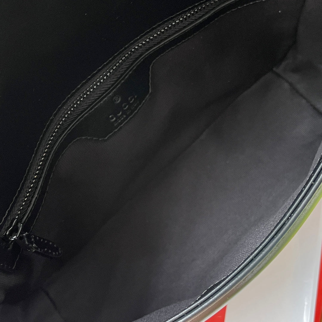 gg marmont 26cm all black calfskin mysite