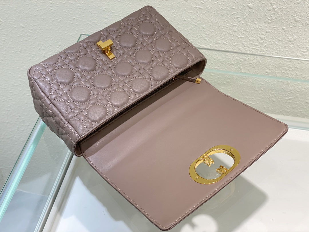 medium caro 25.5 warm taupe calfskin mysite