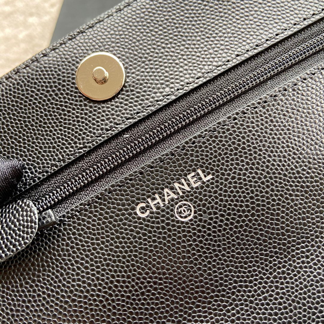 CC Classic Woc 20cm All Black Grained Calfskin mysite