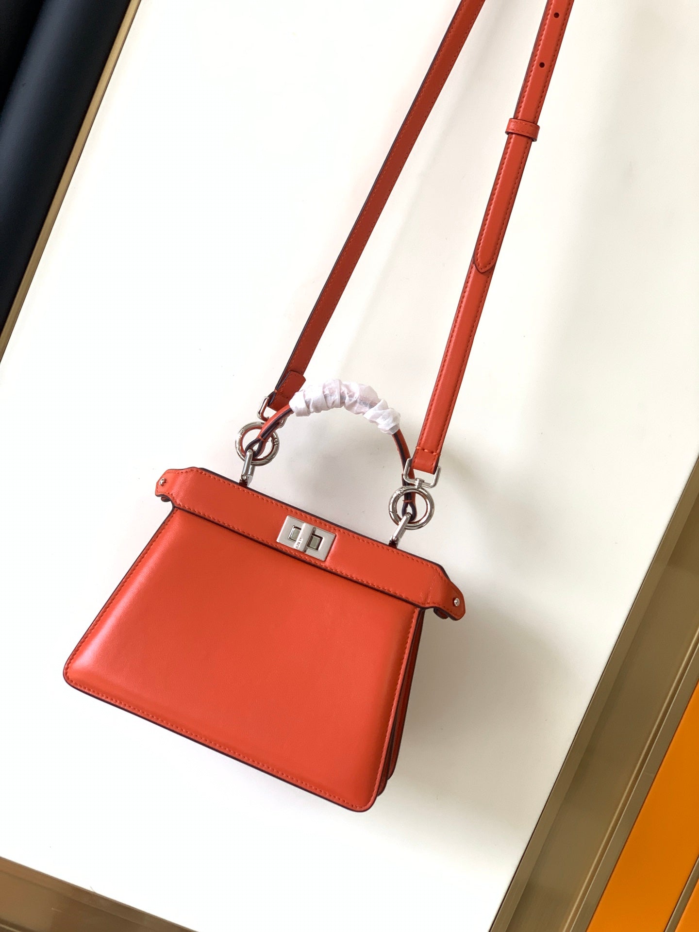 Peekaboo ISeeU Petite 20 Bag Red Lambskin Shw mysite