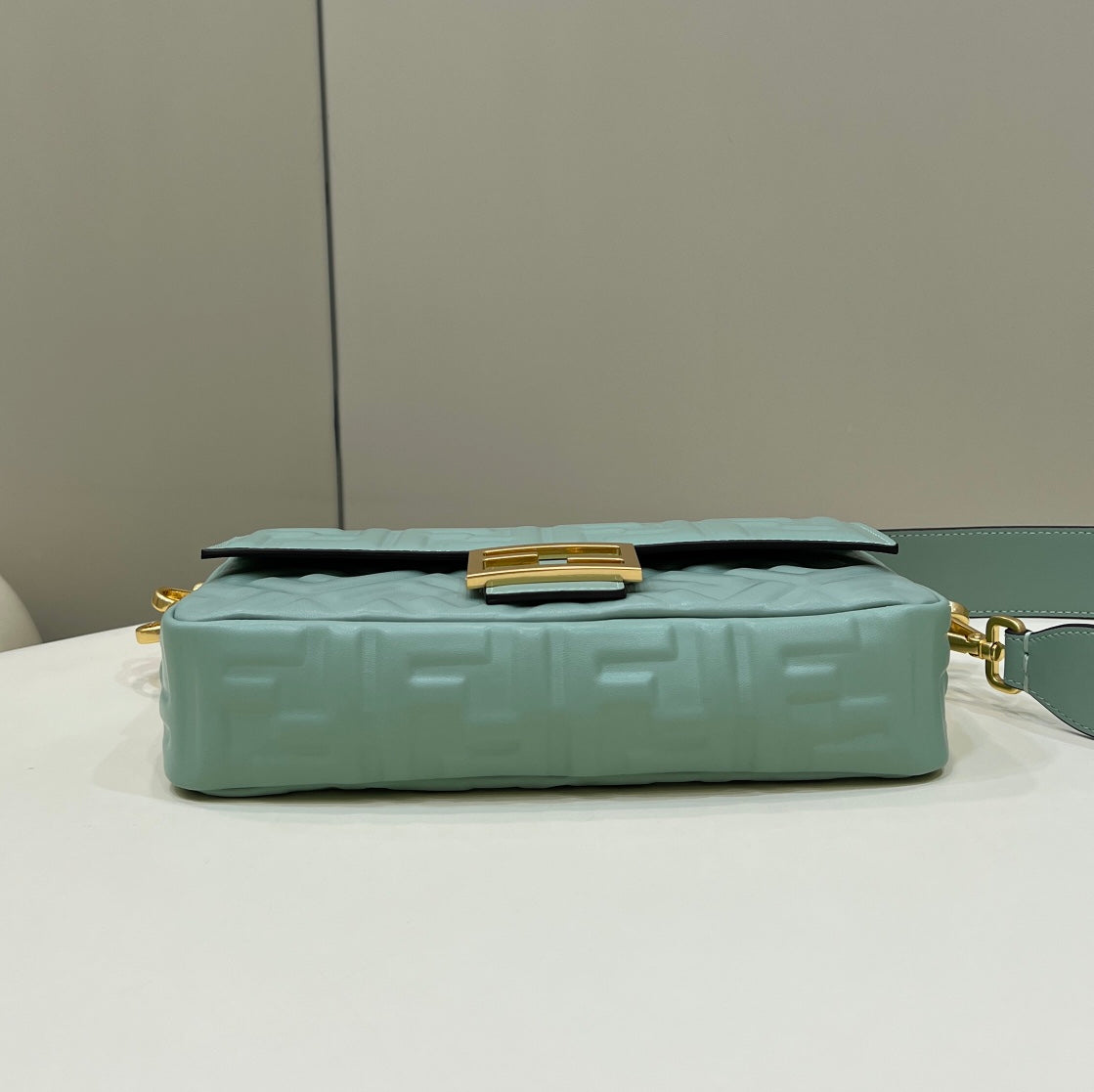 Baguette 27cm Powder Blue Lambskin Gold Hardware mysite