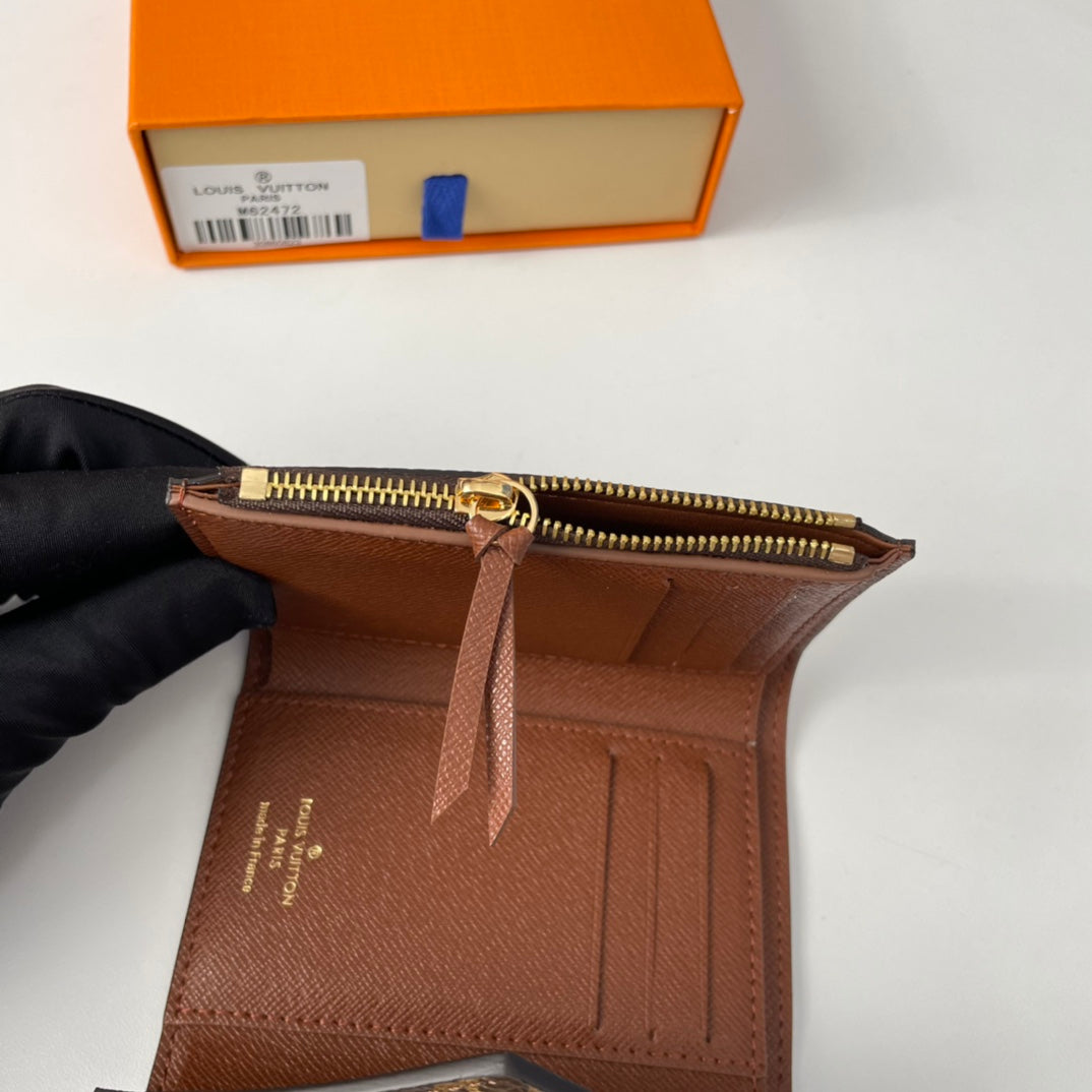LV M62472 Victorine Wallet Brown Monogram Canvas 221679 mysite