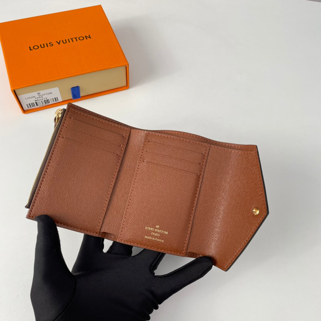 LV M62472 Victorine Wallet Brown Monogram Canvas 221679 mysite