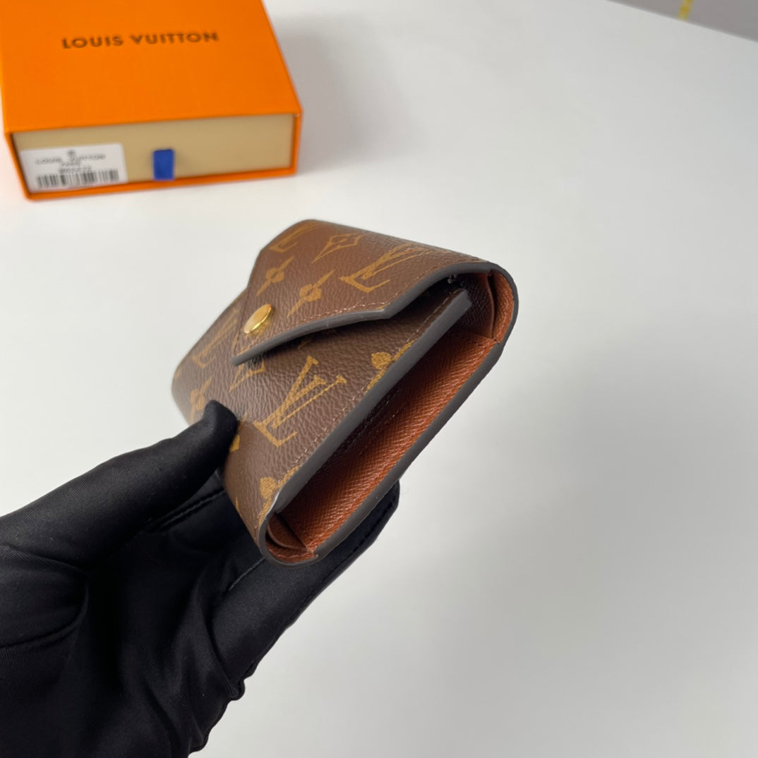 LV M62472 Victorine Wallet Brown Monogram Canvas 221679 mysite