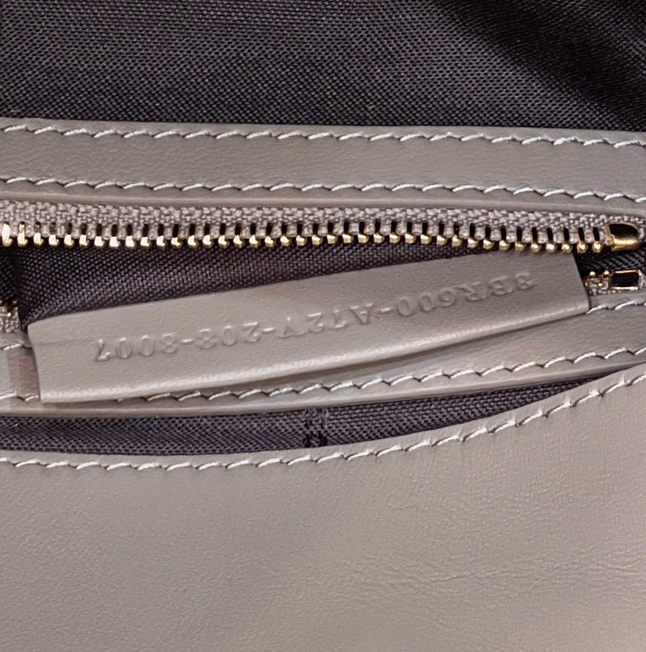 BAGUETTE WITH FF MOTIF 27 IN PINE CONE SOFT LAMBSKIN GOLD HARDWARE mysite