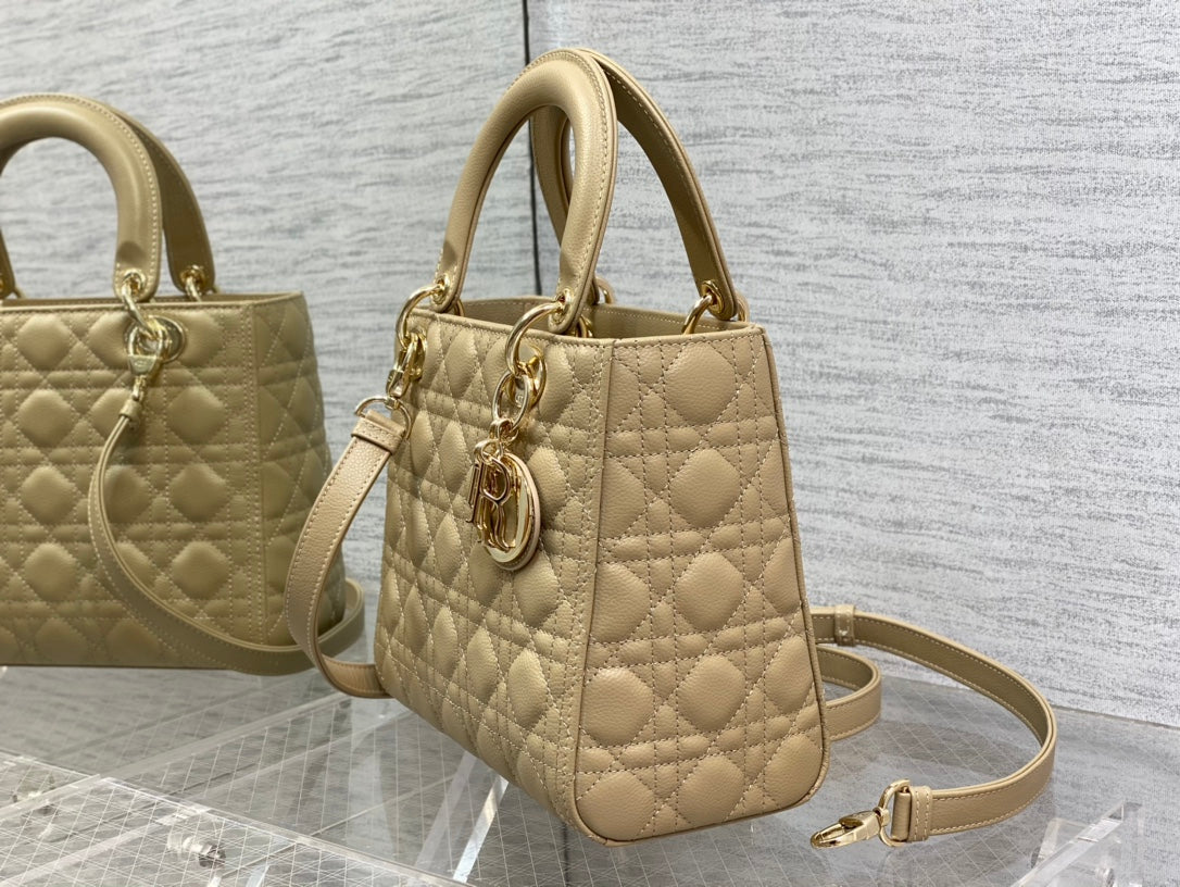 medium lady 24 ecru calfskin ghw mysite