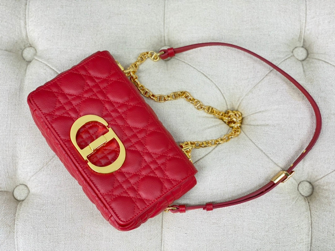 SMALL CARO BAG 20 RED CALFSKIN mysite