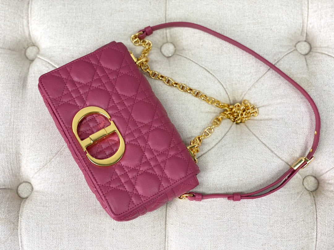 SMALL CARO BAG 20 DARK PINK CALFSKIN mysite