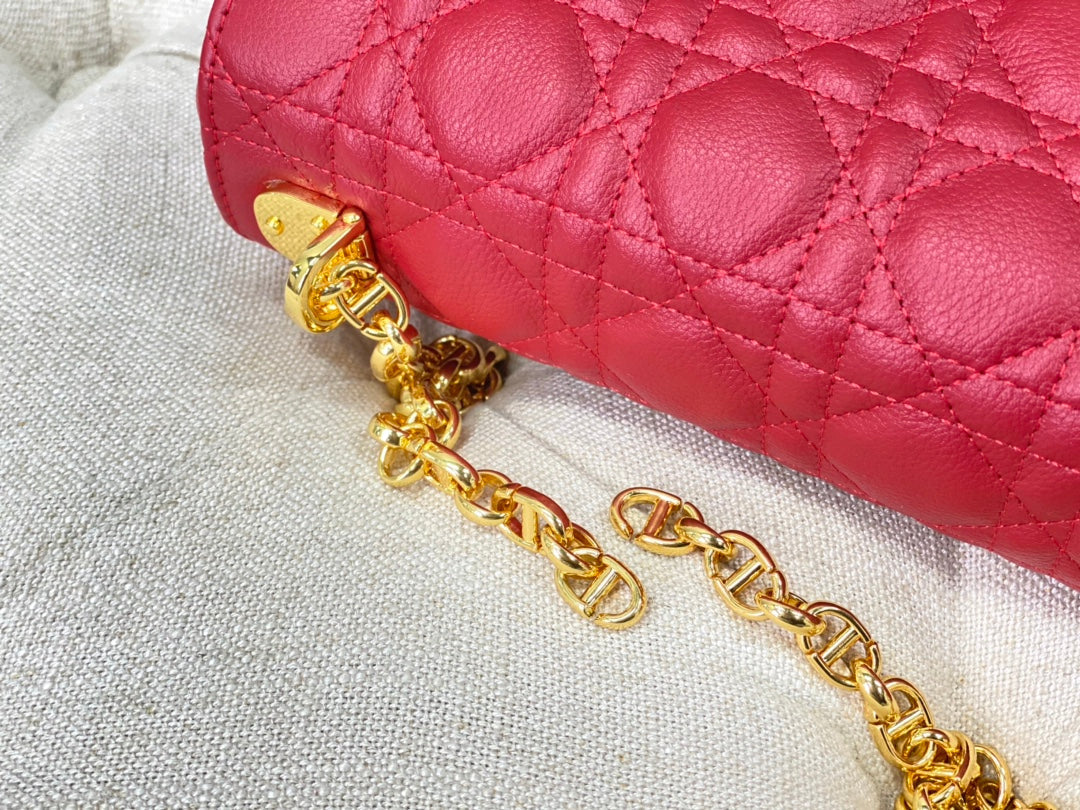 LARGE CARO BAG 28 RED CALFSKIN mysite