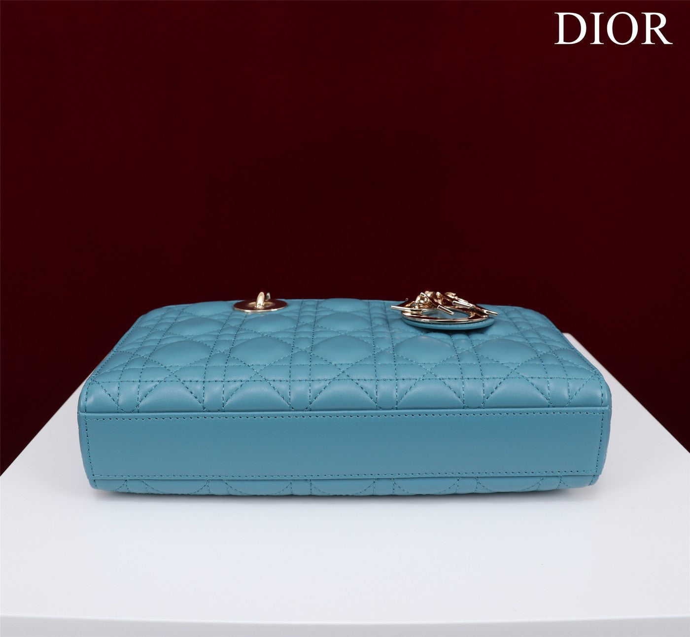 medium lady d-joy 26 cerulean lambskin mysite