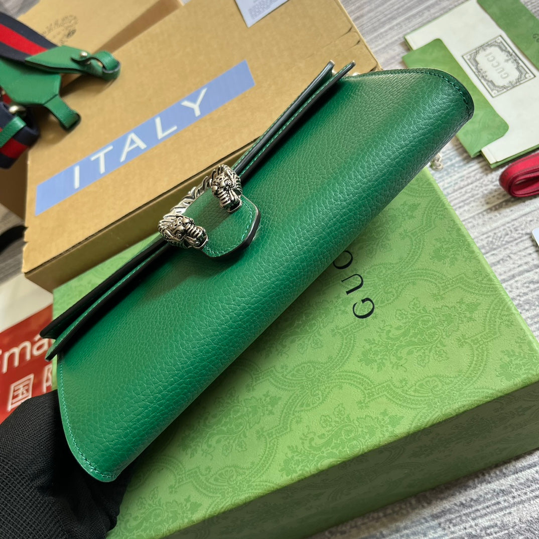 DIONYSUS 28 BAG IN EMERALD GREEN CALFSKIN 322359 mysite