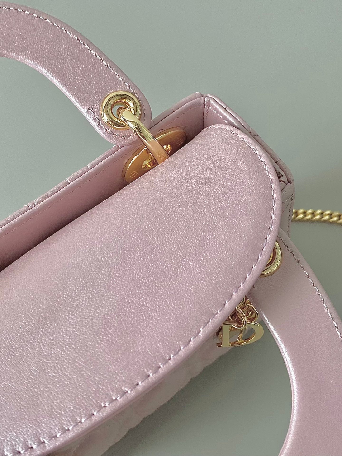 MINI LADY 17 MY ABC POWDER PINK LAMBSKIN mysite