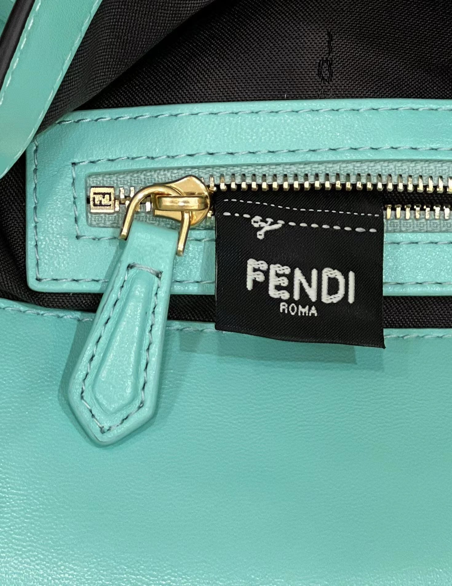 Baguette 27cm Tiffany Blue Lambskin Gold Hardware mysite