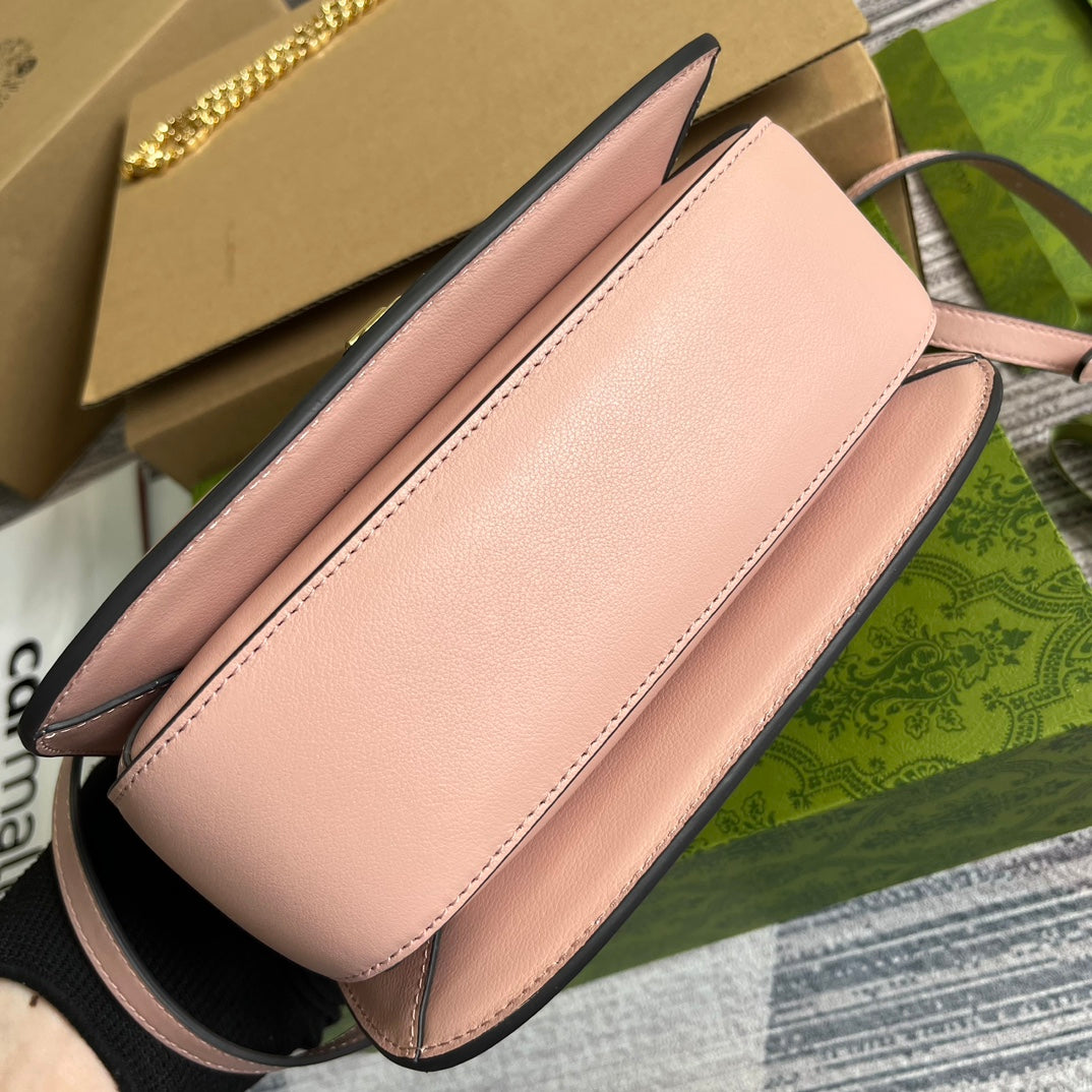 BLONDIE 23 TOP-HANDLE BAG LIGHT PINK CALFSKIN mysite
