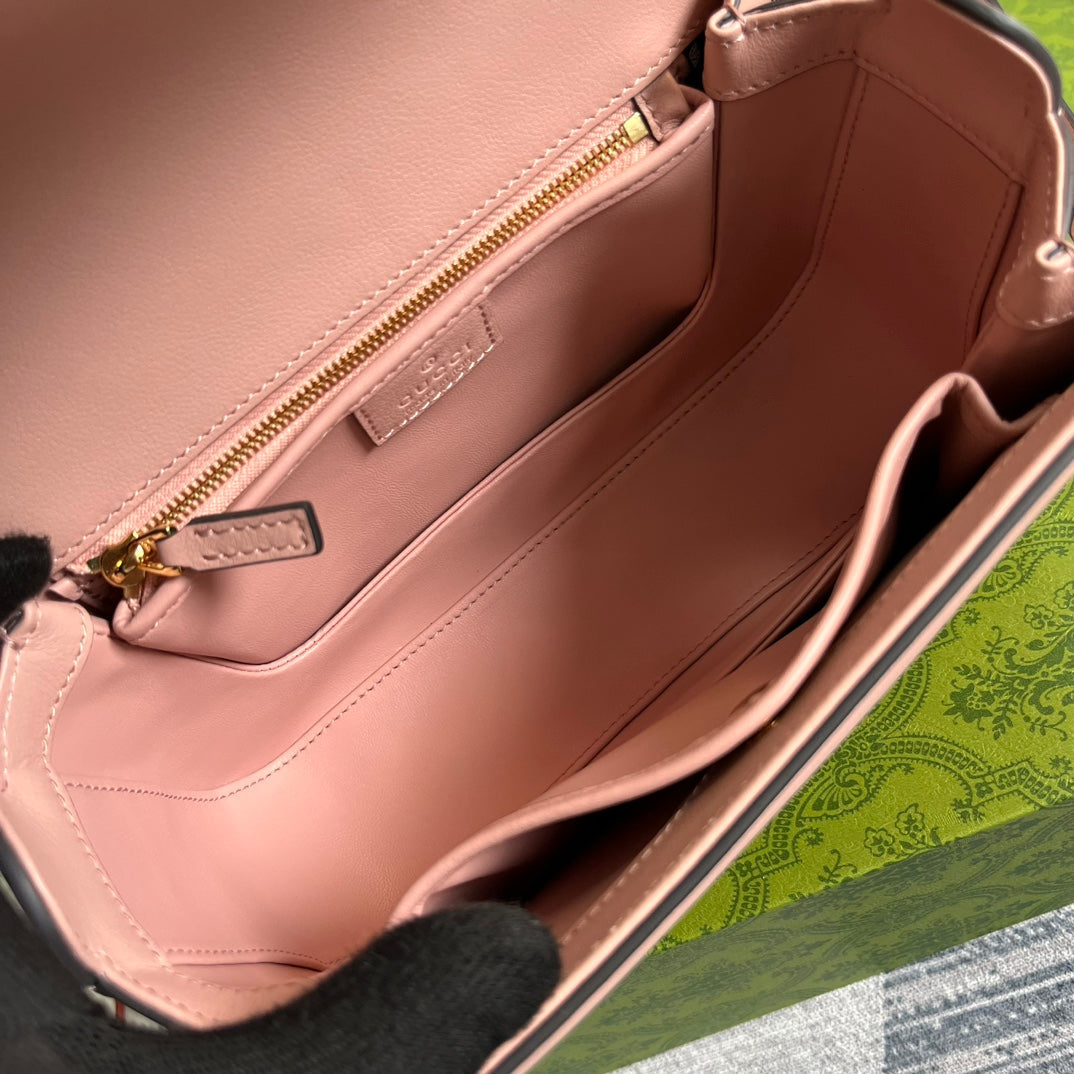 BLONDIE 23 TOP-HANDLE BAG LIGHT PINK CALFSKIN mysite