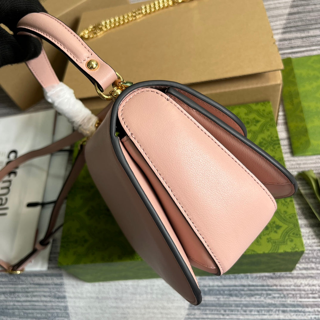 BLONDIE 23 TOP-HANDLE BAG LIGHT PINK CALFSKIN mysite