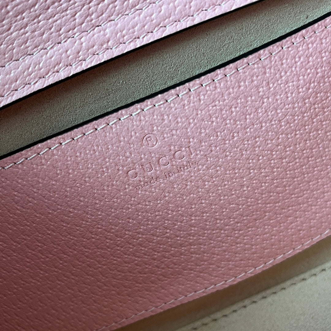 Gucci Diana Bamboo Bag Pink Calfskin 240100 mysite