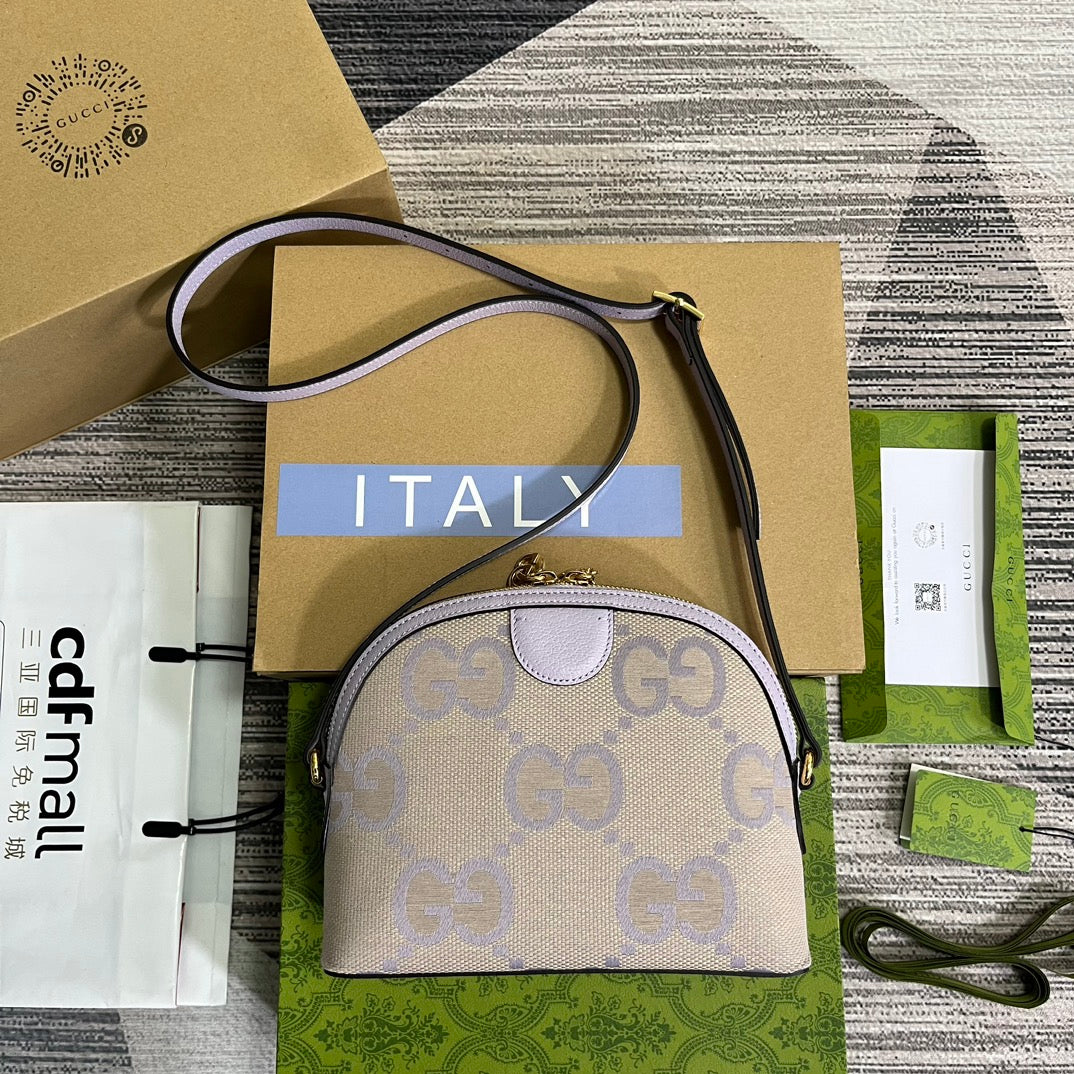 ophidia large 24cm comestic pouch beige purple monogram canvas mysite