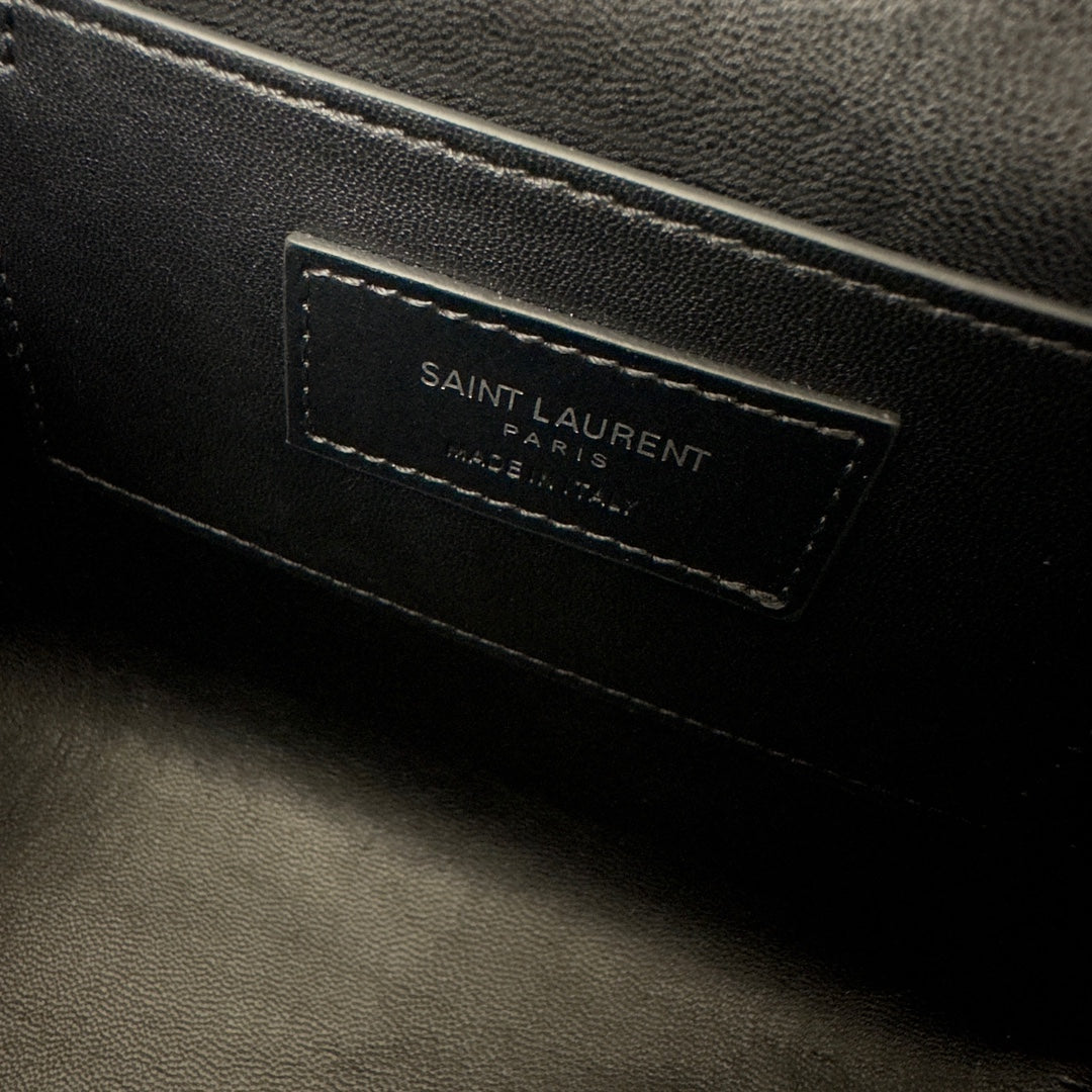 SL June Box Bag In Quilted Black Lambskin Shw mysite