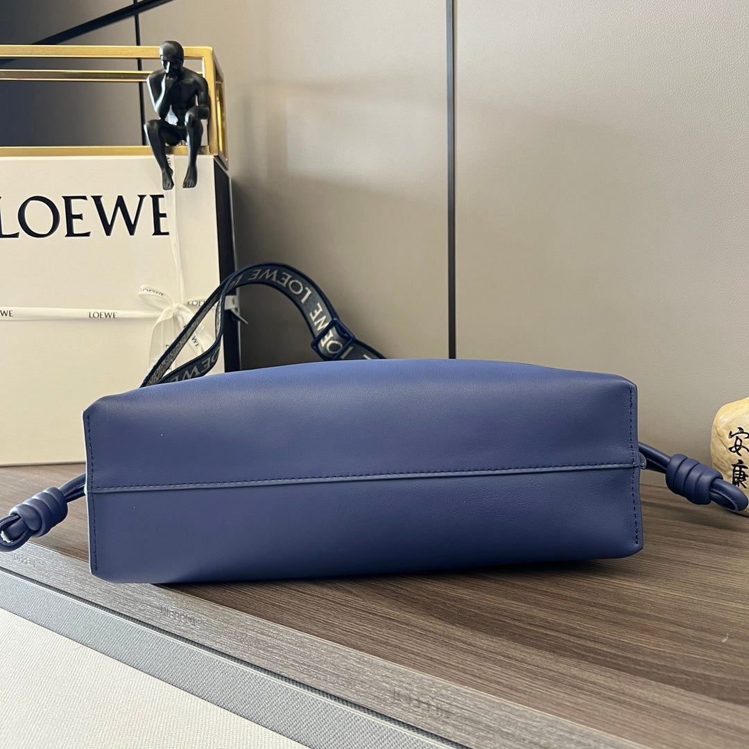 Loew BLue Purple Flamenco Puffer Shoulder Bag mysite