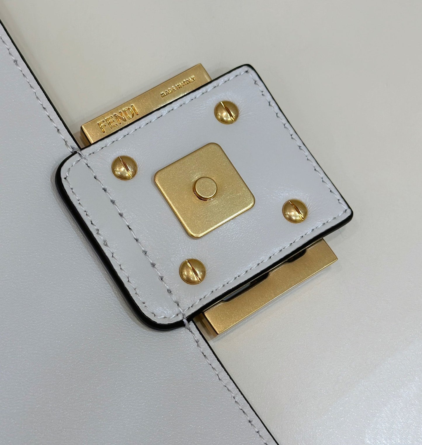 Baguette 27cm Grey Lambskin Gold Hardware mysite