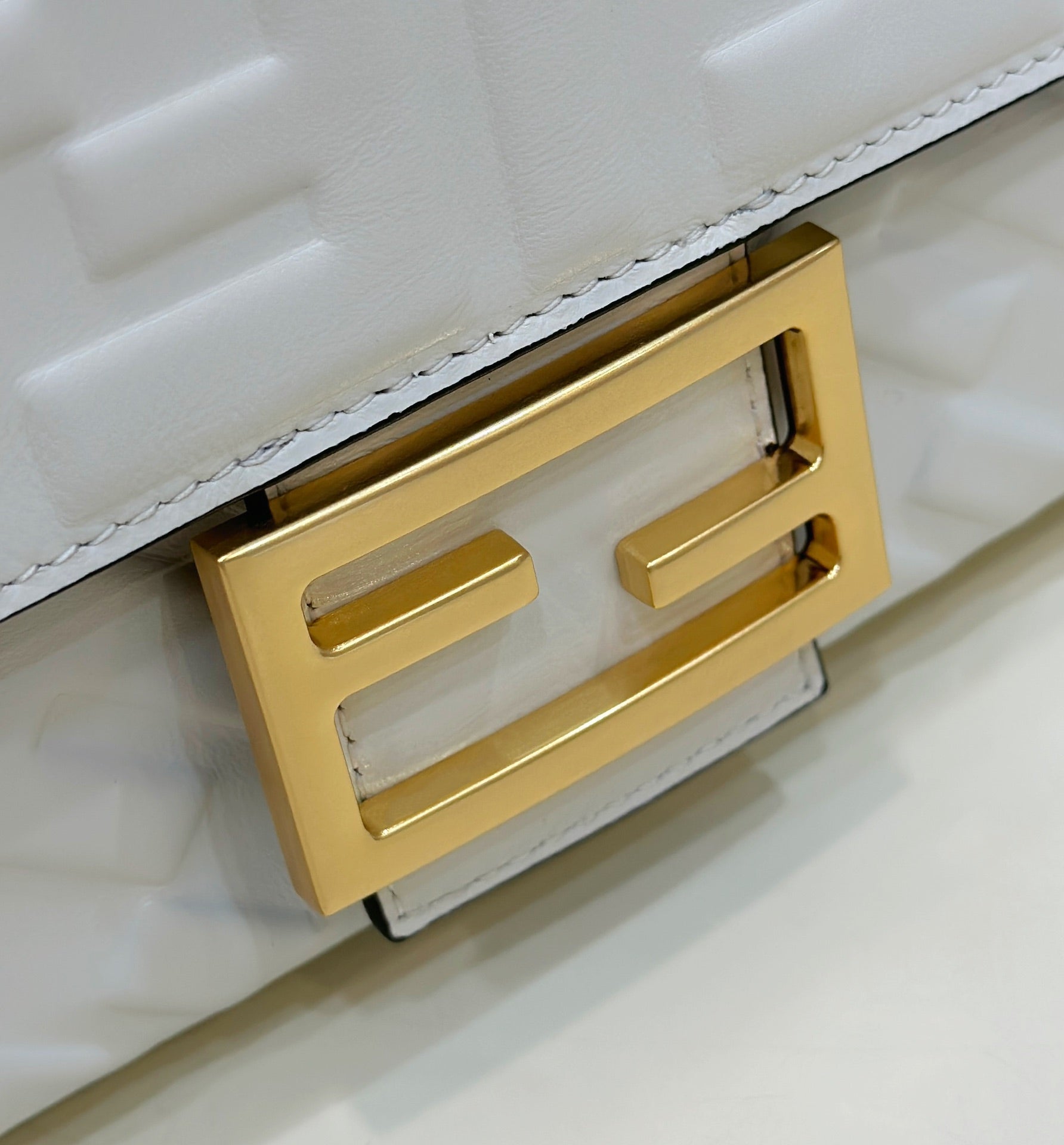 Baguette 27cm Grey Lambskin Gold Hardware mysite