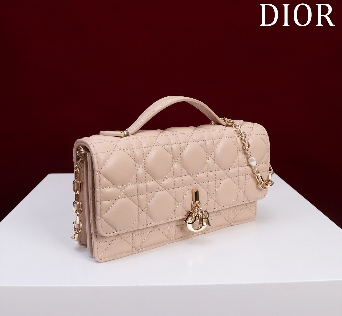 my cd mini 21 powder pink lambskin mysite
