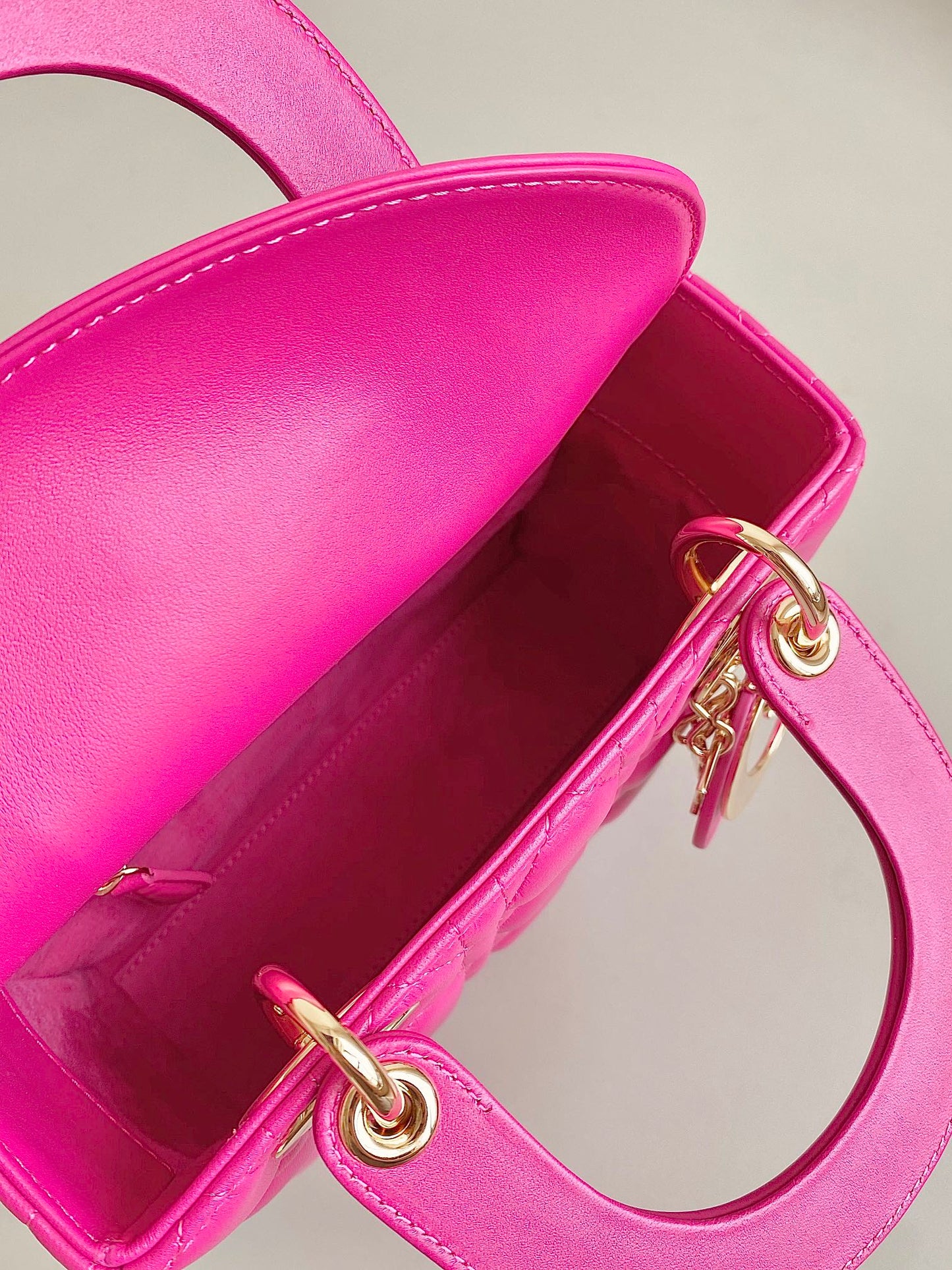 SMALL LADY 20 DARK HOT PINK LAMBSKIN mysite