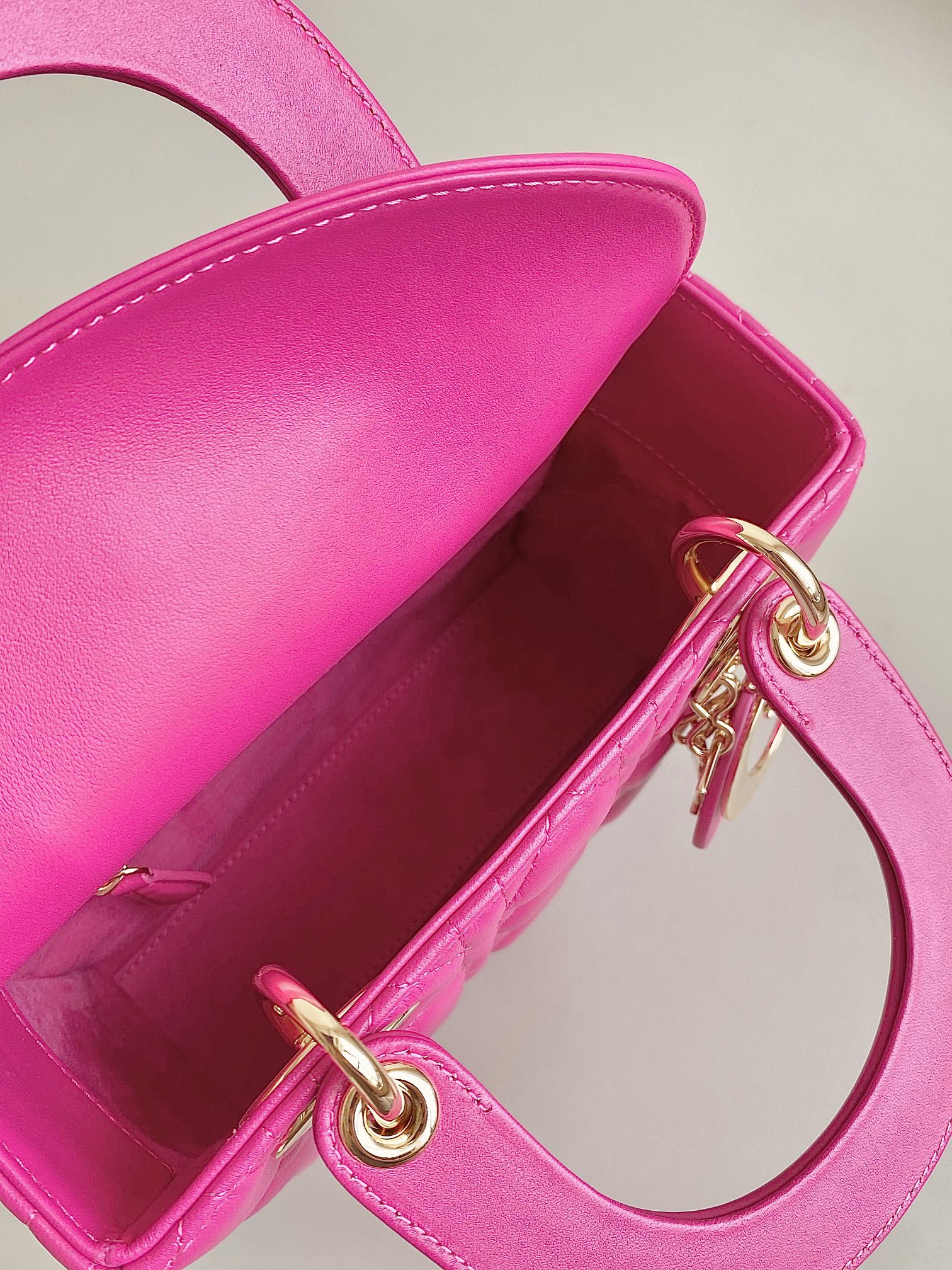 SMALL LADY 20 DARK HOT PINK LAMBSKIN mysite