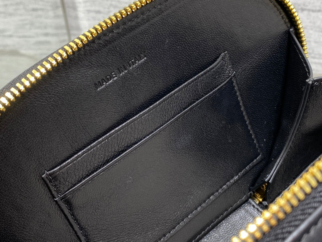 CD Oval camera bag 18 black cowhide leather mysite