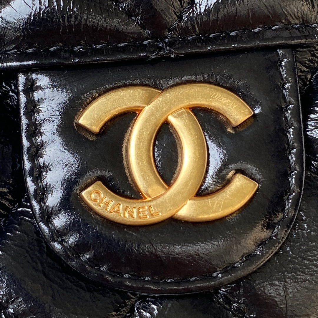 cc hobo bag 17 black oil wax leather mysite