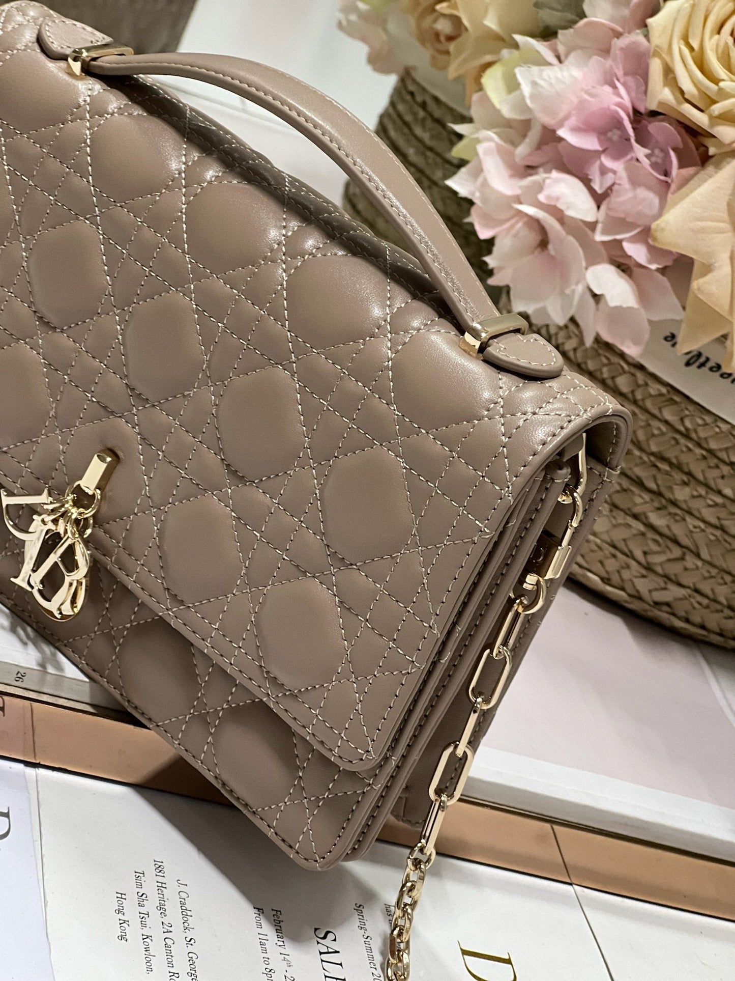 MISS CD 24CM DARK BROWN LAMBSKIN mysite