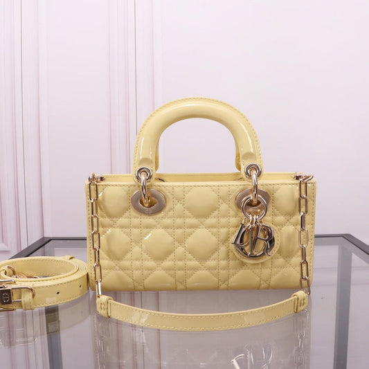 SMALL LADY D-JOY 22 YELLOW LAMBSKIN mysite