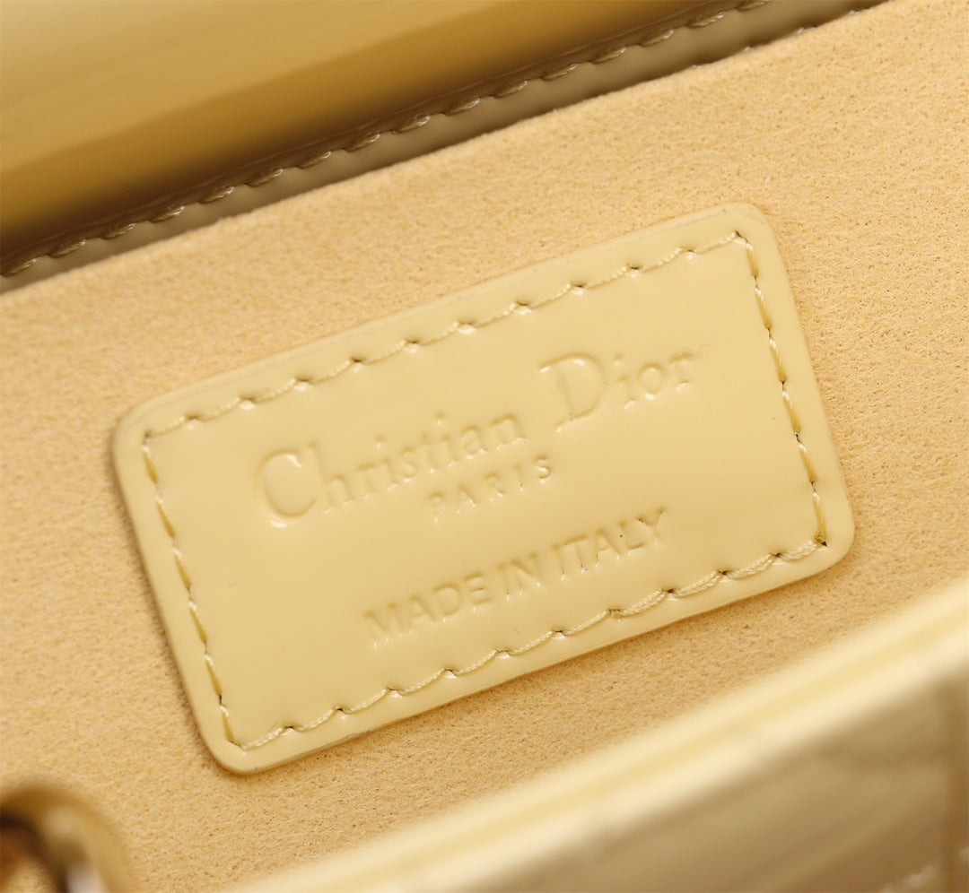 SMALL LADY D-JOY 22 YELLOW LAMBSKIN mysite