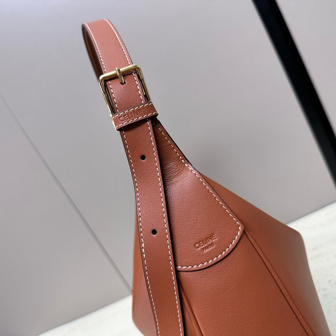 MEDIUM 30 HELOÏSE BAG CUIR TRIOMPHE IN BRONZE BROWN SUPPLE CALFSKIN mysite