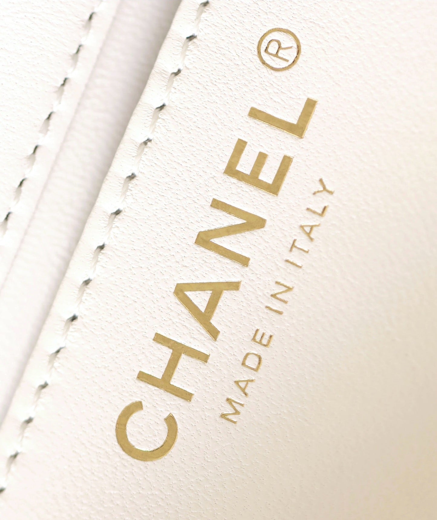 cc 24p mini flap bag 17cm white lambskin pearl chain mysite